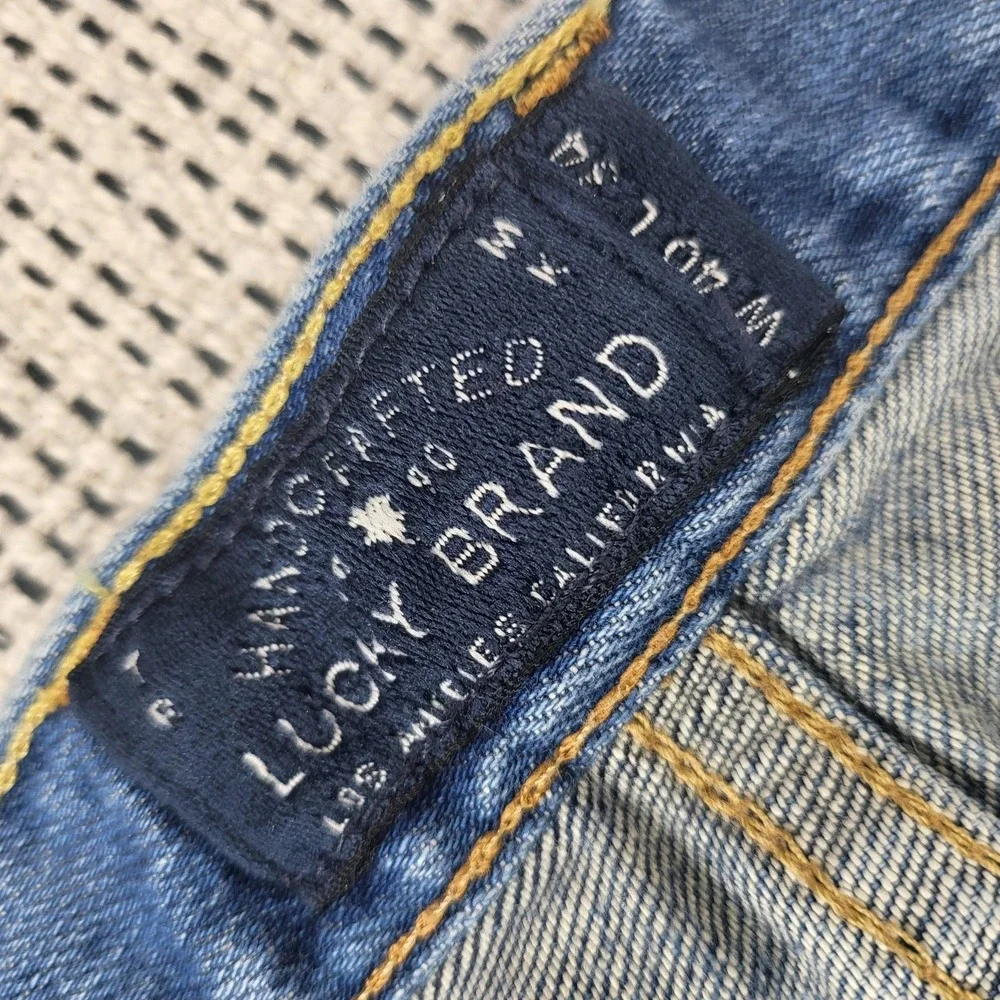 Lucky Brand 363 Vintage Straight Jeans Mens 40x32 Blue Light Wash Denim‎ Pants